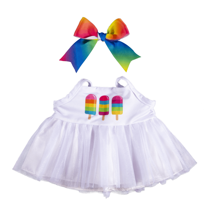Abito con fiocco a forma di ghiacciolo (40 cm)