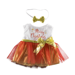 Abito tutù di Natale (40 cm)