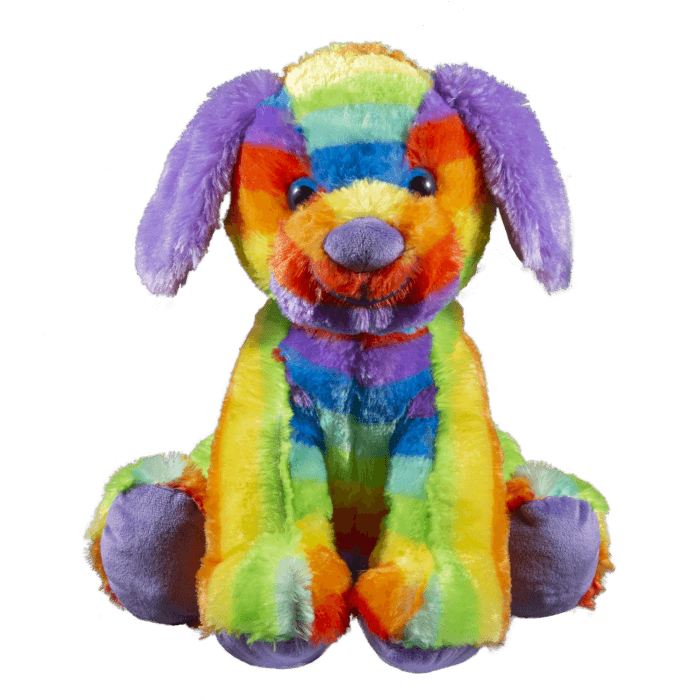 Cane arcobaleno (40 cm)