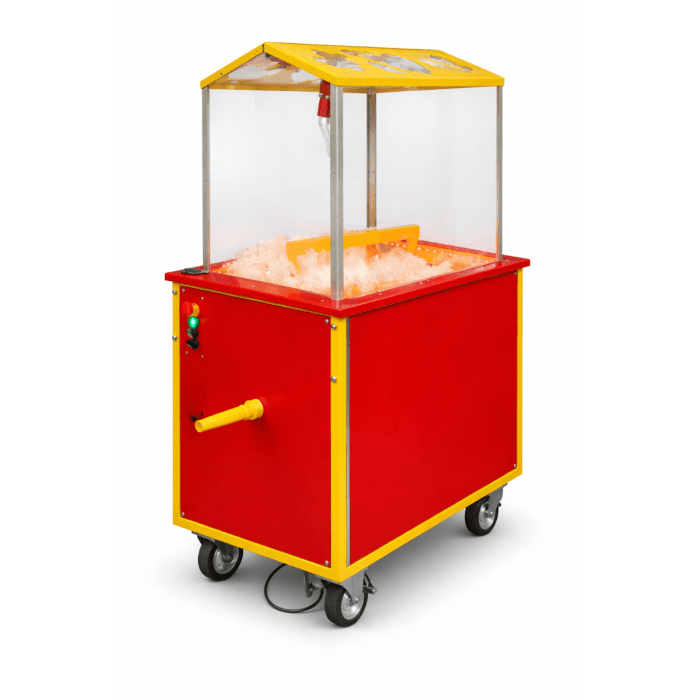 Insaccatrice Pro300, rosso/giallo