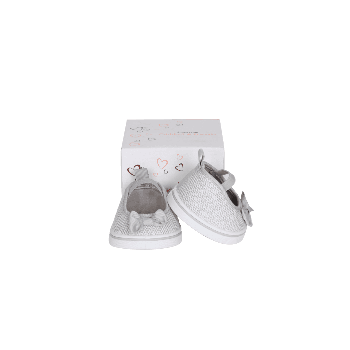 Scarpa, sandalo argento (40 cm)